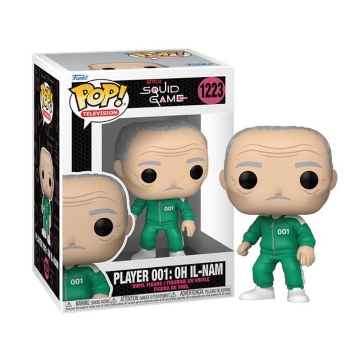 POP FUNKO! TELEVISION: SQUID GAME PLAYER 001 OH IL NAM FIGURE