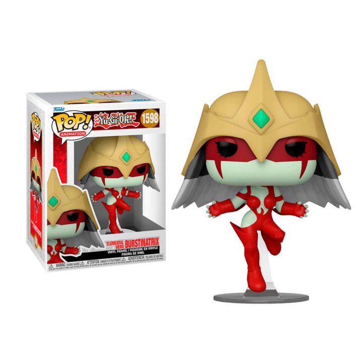 POP FUNKO! ANIMATION: YU GI OH ELEMENTAL HERO BURSTINATRIX FIGURE