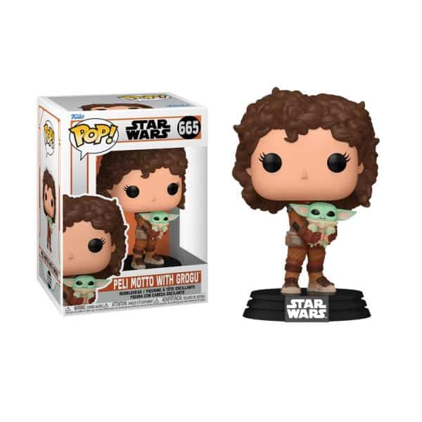 POP FUNKO! DISNEY: STAR WARS PELI MOTTO WITH GROGU FIGURE