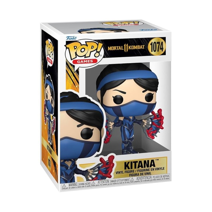 POP FUNKO! GAMES: MORTAL KOMBAT 11 KITANA  FIGURE