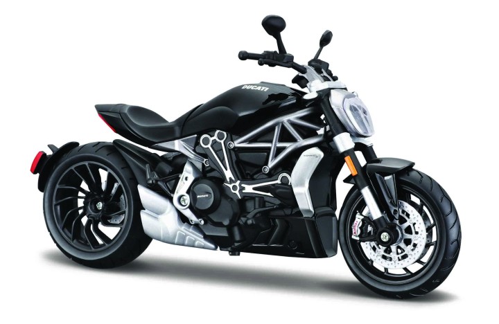 MAISTO 07241 1:12 MOTORCYCLES DUCATI X DIAVEL S BLACK