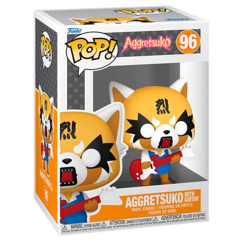 POP FUNKO! SANRIO: AGGRETSUKO WITH GUITAR FIGURE