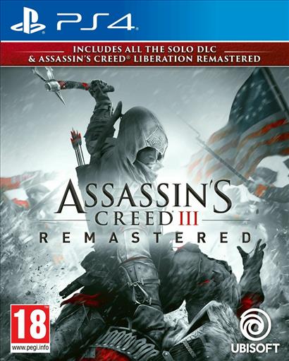 ASSASSINS CREED III REMASTERED AND LIBERATION PS4