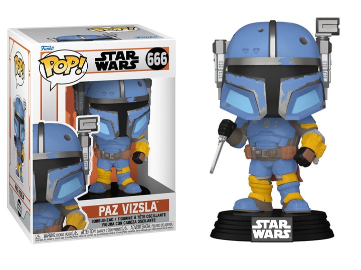 POP FUNKO! DISNEY: STAR WARS PAZ VIZSLA FIGURE