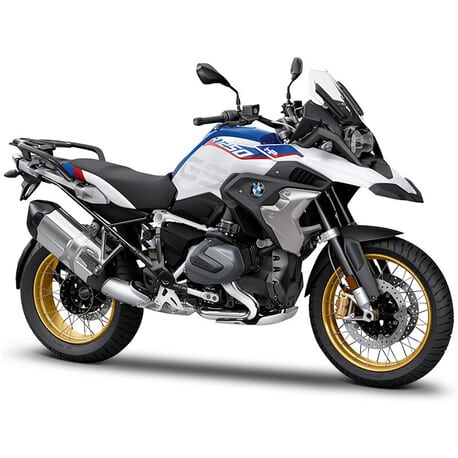MAISTO 07242 1:12 MOTORCYCLES BMW R1250 GS WHITE / RED / BLUE