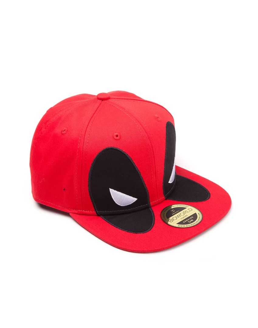 DEADPOOL BIG FACE SNAPBACK CAP