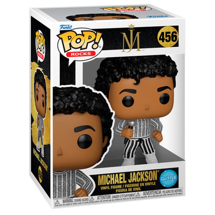 POP FUNKO! ROCKS: MICHAEL JACKSON ROCK WITH YOU GLITTER FIGURE