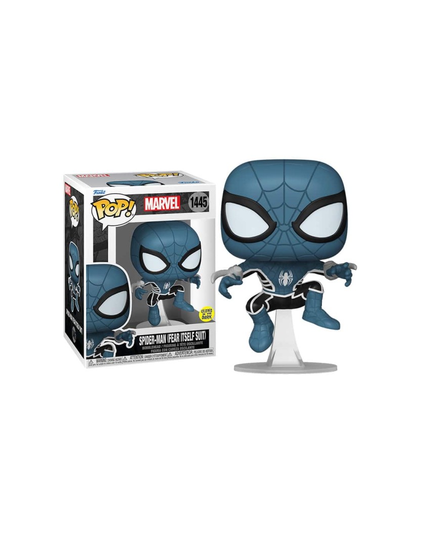 POP FUNKO! MARVEL: SPIDERMAN FEAR ITSELF SUIT GLOWS IN THE DARK FIGURE