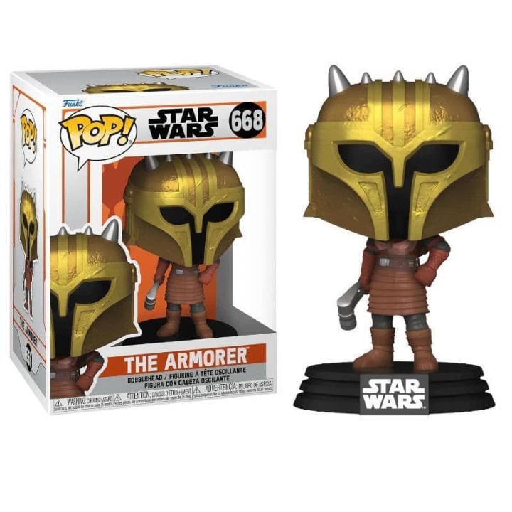 POP FUNKO! DISNEY: STAR WARS THE ARMORER FIGURE