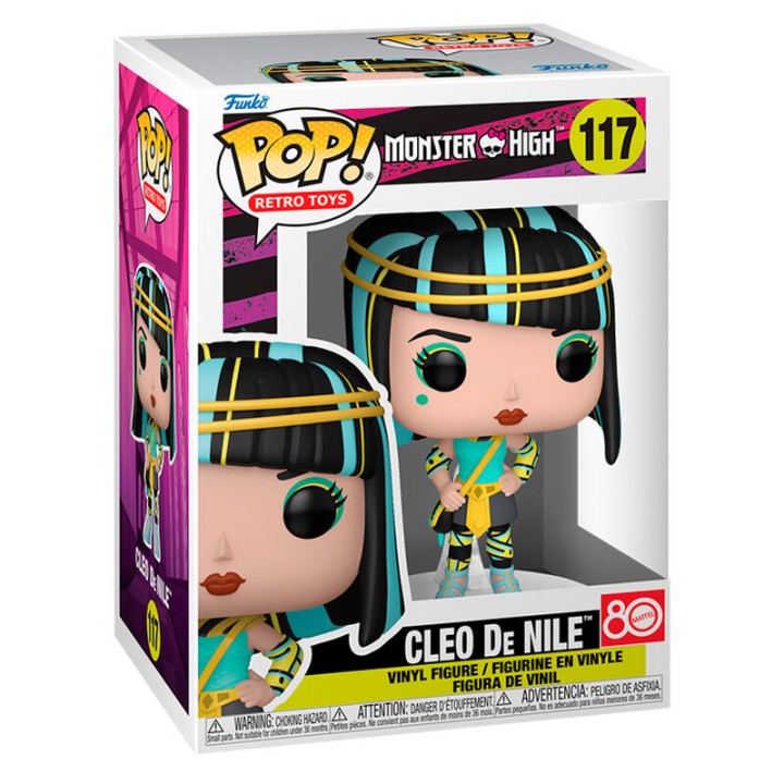 POP FUNKO! RETRO TOYS: MONSTER HIGH CLEO DE NILE FIGURE
