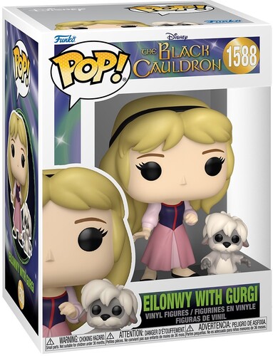 POP FUNKO! DISNEY: BLACK CAULDRON EILONWY WITH GURGI FIGURE