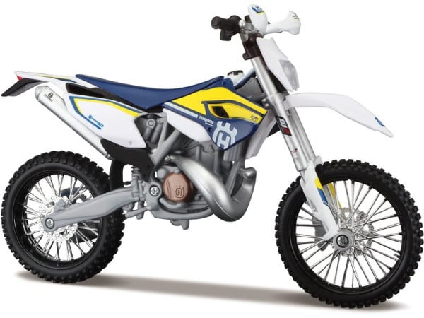 MAISTO 31101-76292 1:12 MOTORCYCLES HUSQVARNA FE 501 BLUE / WHITE