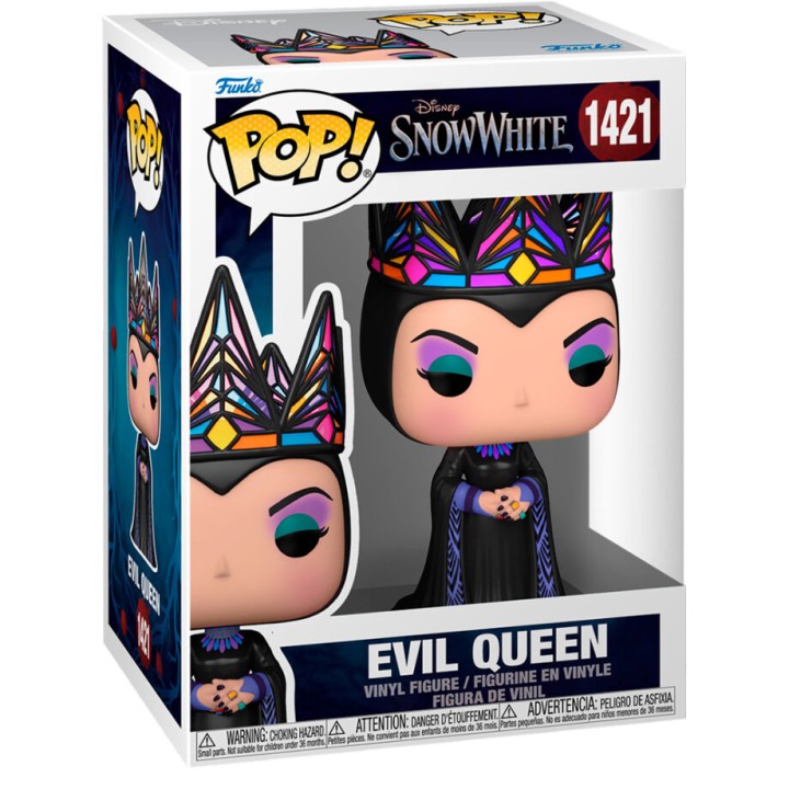 POP FUNKO! DISNEY: SNOW WHITE EVIL QUEEN IN BLACK FIGURE