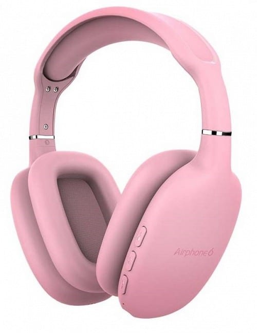 SONICGEAR AIRPHONE 6 BLUETOOTH HEADPHONES PINK