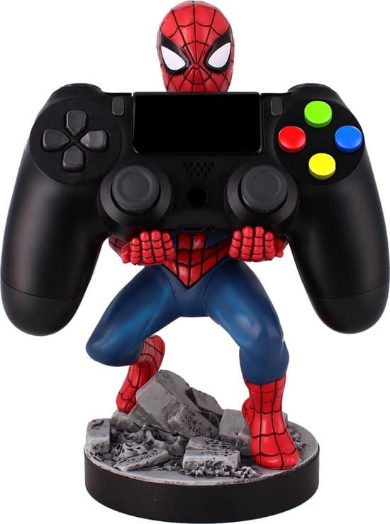 EXG CABLE GUYS MARVEL SPIDERMAN PHONE AND CONTROLLER HOLDER