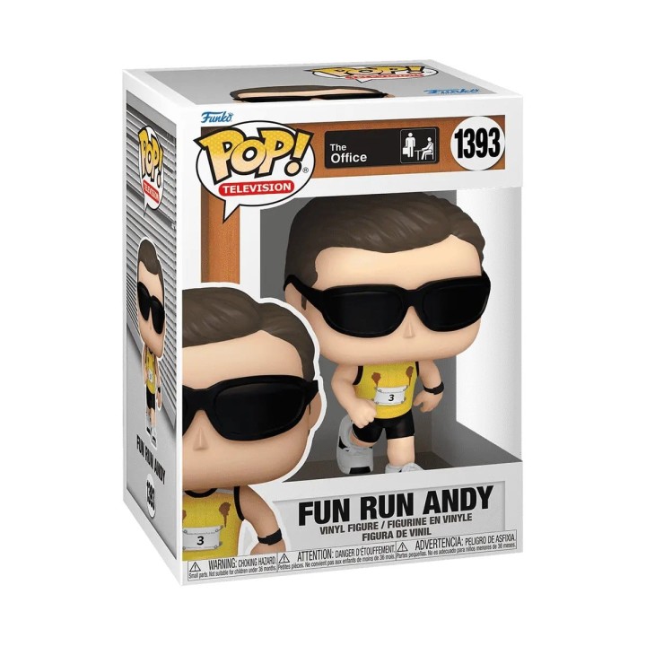 POP FUNKO! TELEVISION: OFFICE FUN RUN ANDY FIGURE