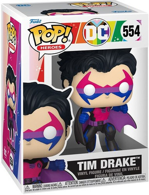POP FUNKO! HEROES: DC PRIDE TIM DRAKE FIGURE