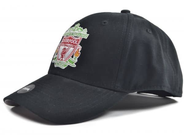 LIVERPOOL BASIC CREST CAP BLACK