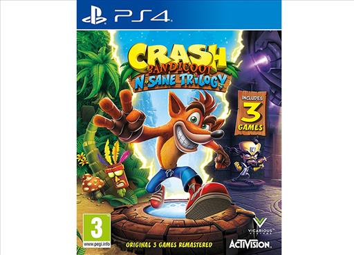 CRASH BANDICOOT N SANE TRILOGY 2.0 PS4