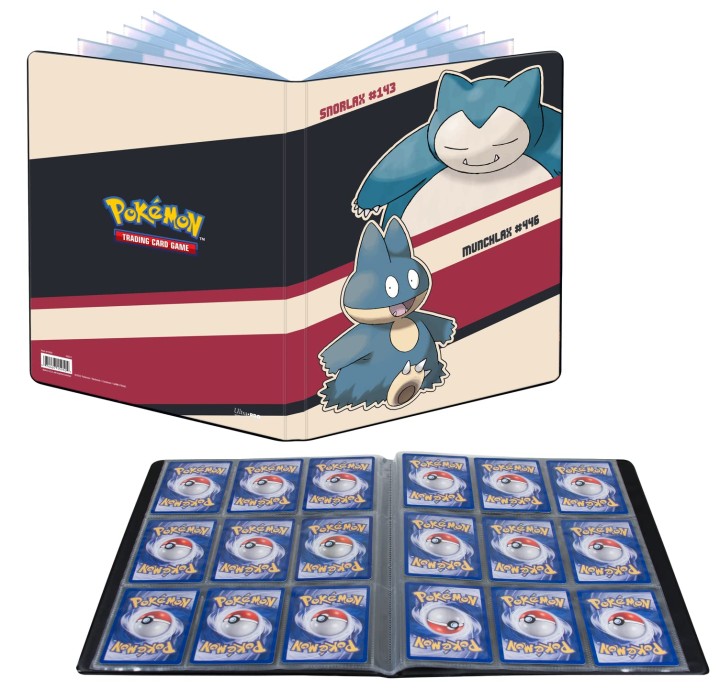 POKEMON SNORLAX AND MUNCHLAX PORTFOLIO 9 POCKET