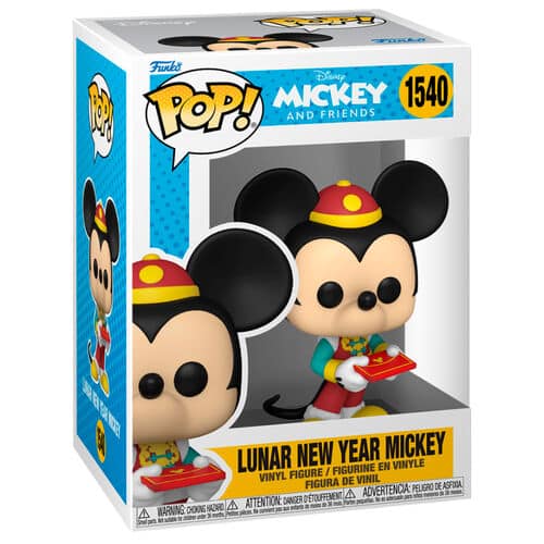 POP FUNKO! DISNEY: MICKEY AND FRIENDS LUNAR NEW YEAR MICKEY FIGURE