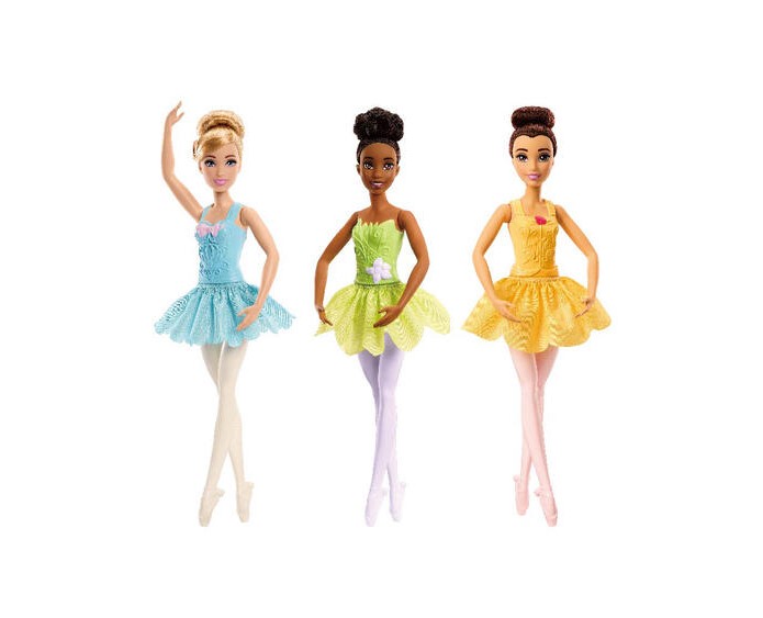 DISNEY PRINCESS BALLERINA DOLLS ASSORTED