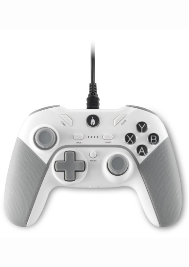 SPARTAN GEAR PELEKYS WIRED CONTROLLER PC/PS3 WHITE