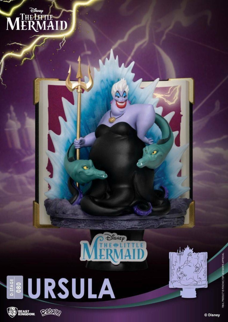 BK DISNEY LITTLE MERMAID URSULA FIGURE