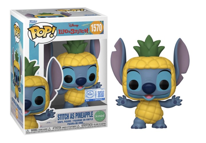 POP FUNKO! DISNEY: LILO AND STITCH STITCH AS PINEAPPLE SPECIAL EDITION FIGURE