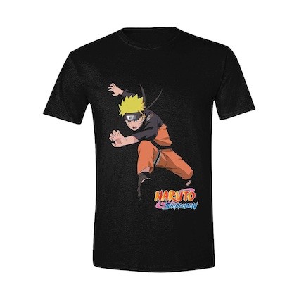 NARUTO CHARACTER RUNNING MENS TSHIRT XLARGE