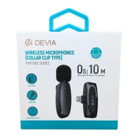 DEVIA TYPE C WIRELESS MICROPHONES COLLAR CLIP TYPE