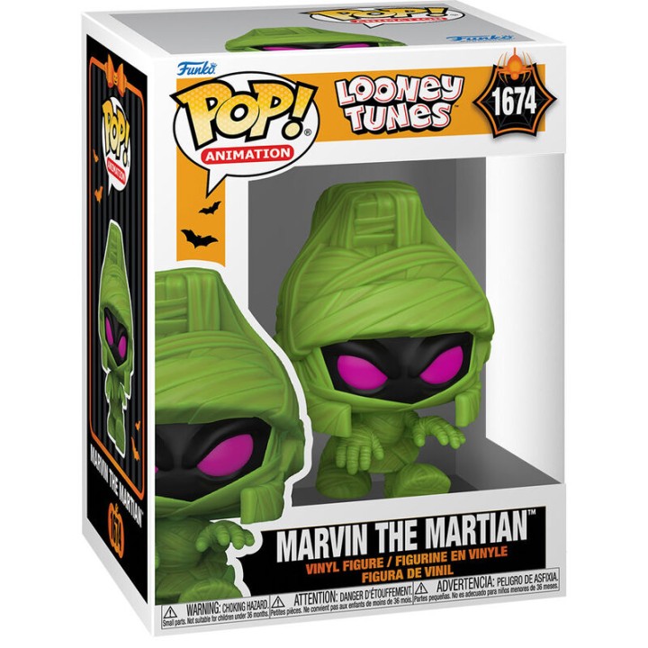 POP FUNKO! ANIMATION: LOONEY TUNES MARVIN THE MARTIAN FIGURE