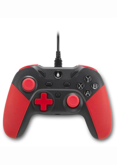 SPARTAN GEAR PELEKYS WIRED CONTROLLER PC/PS3 BLACK RED