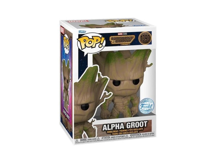 POP FUNKO! MARVEL: GUARDIANS OF THE GALAXY ALPHA GROOT SPECIAL EDITION FIGURE