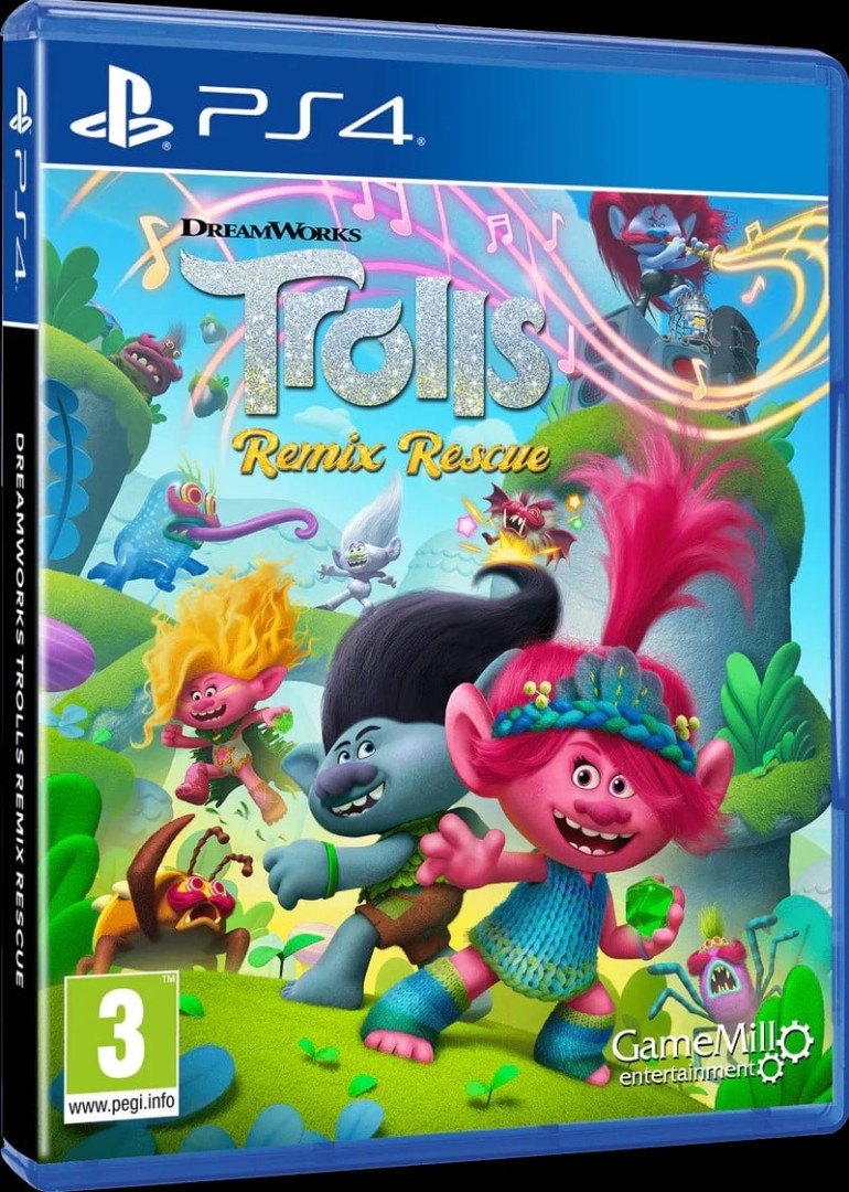 DREAMWORKS TROLLS REMIX RESCUE PS4