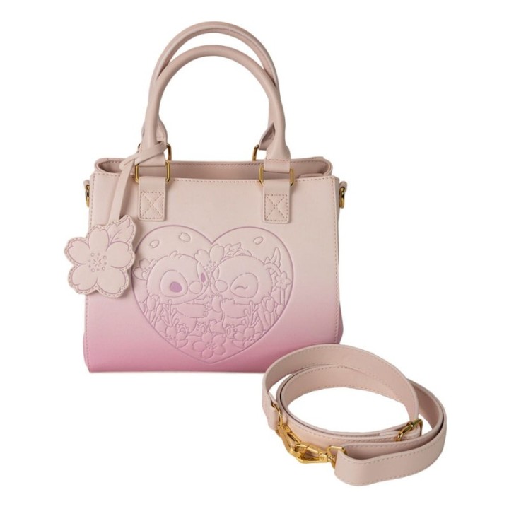 LOUNGEFLY STITCH AND ANGEL CUTE CROSSBODY BAG