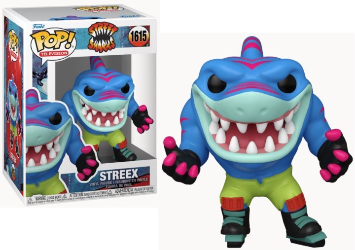POP FUNKO! TELEVISION: STREET SHARKS STREEX FIGURE