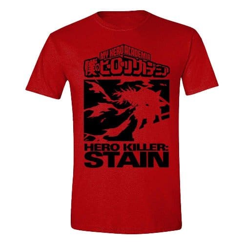 MY HERO ACADEMIA HERO KILLER STAIN UNISEX TSHIRT XLARGE