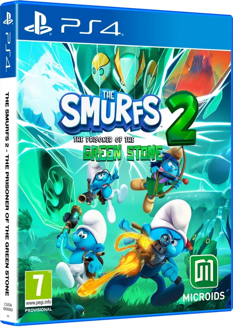 SMURFS 2 PRISONER OF THE GREEN STONE PS4