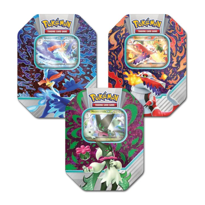 POKEMON PALDEA PARTNERS EX TIN