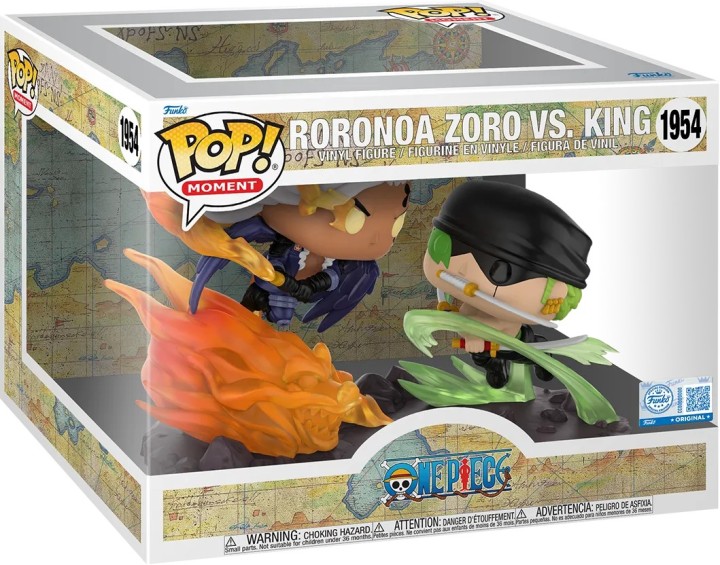 POP FUNKO! MOMENT: ONE PIECE RORONOA ZERO VS KING SPECIAL EDITION FIGURE