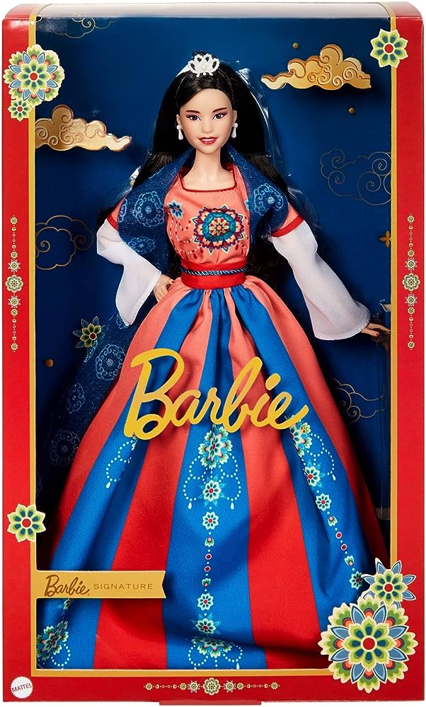 MATTEL BARBIE SIGNATURE LUNA YEAR DOLL