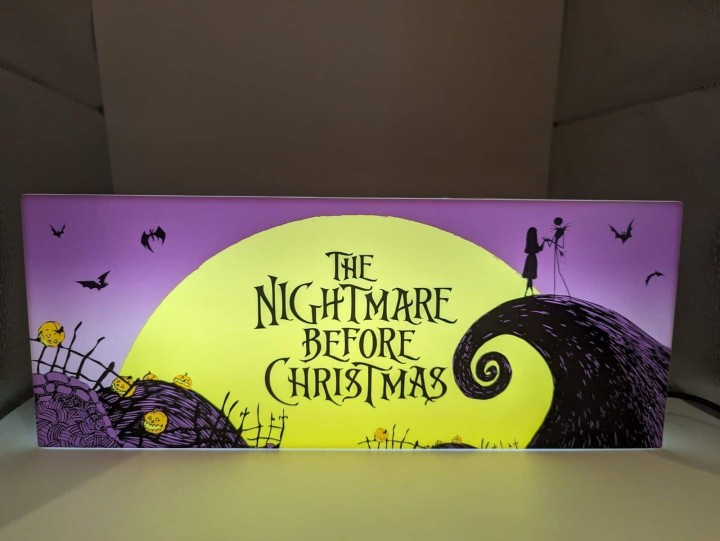 PALADONE NIGHTMARE BEFORE CHRISTMAS LOGO LIGHT