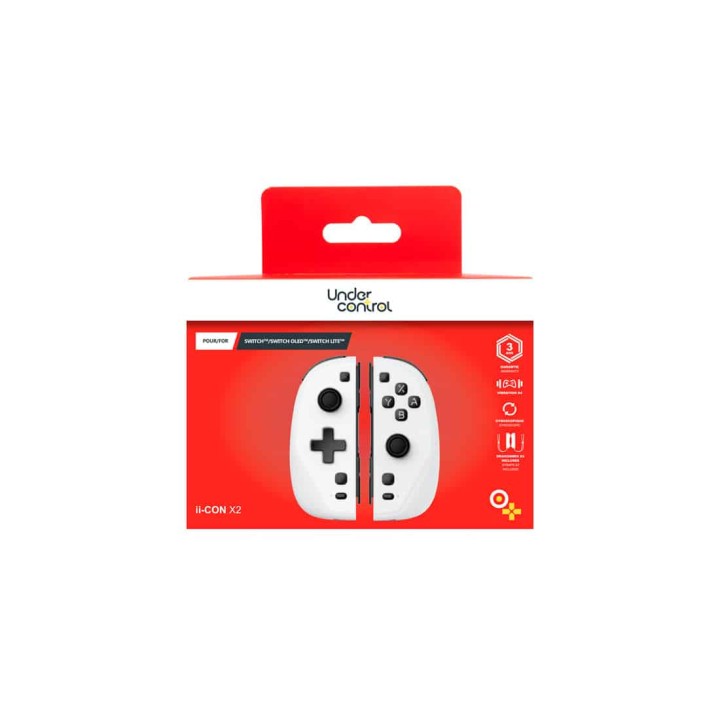 UNDER CONTROL NINTENDO SWITCH 2 ANALOG JOYSTICKS WHITE