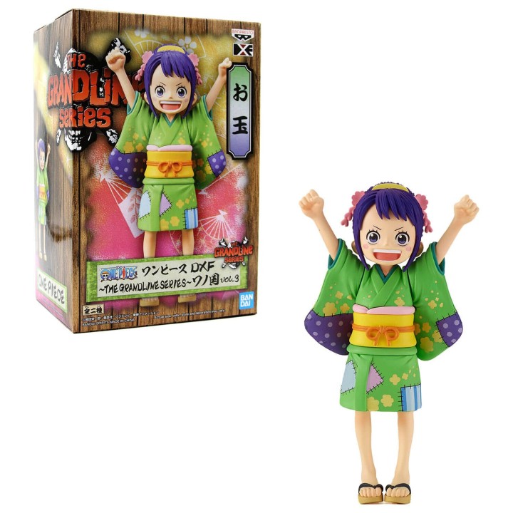 BANPRESTO DFX THE GRANDLINE SERIES VOLUME 3 WANOKUNI ONE PIECE O TAMA FIGURE