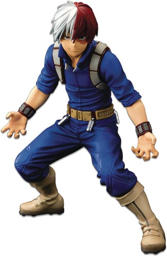 BANPRESTO MY HERO ACADEMIA WORLD FIGURE COLOSSEUM MODELING ACADEMY SUPER MASTER STARS TODOROKI FIGUR