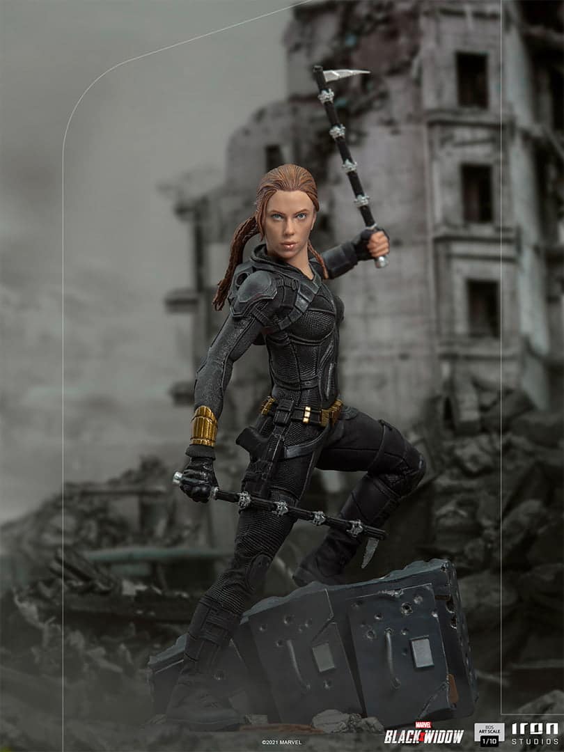 IRON STUDIOS BLACK WIDOW NATASHA ROMANOF ART SCALE FIGURE