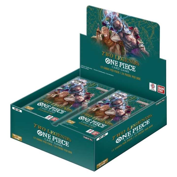 ONE PIECE TWO LEGENDS CARD GAME BOX WITH 24 PACKS
