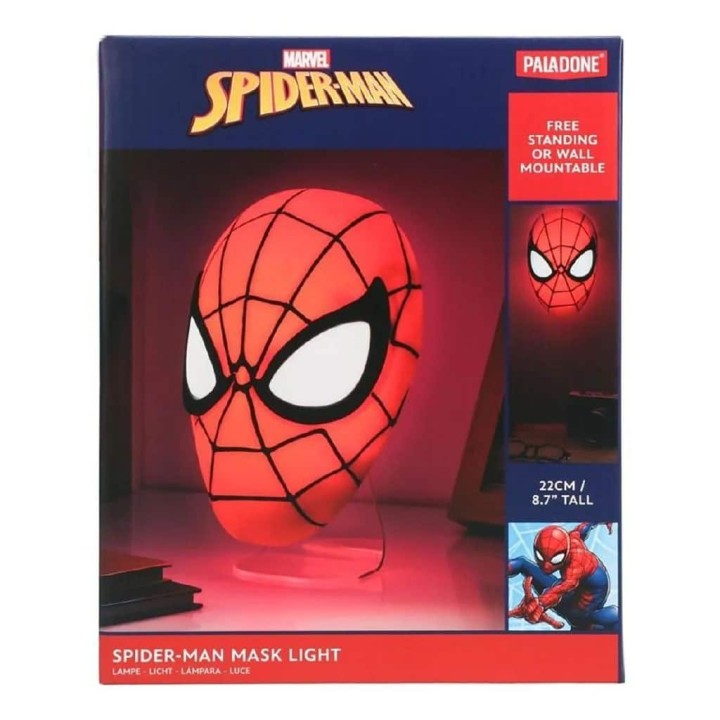 PALADONE SPIDERMAN MASK WALL LIGHT