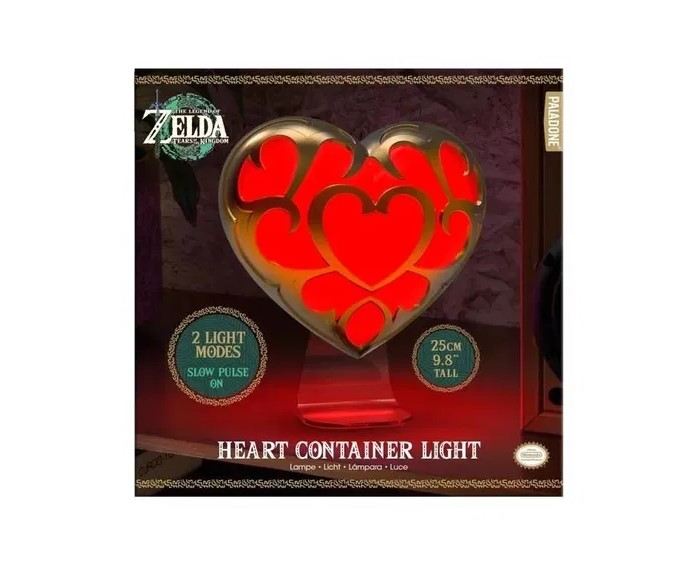 PALADONE LEGEND OF ZELDA HEART CONTAINER LIGHT